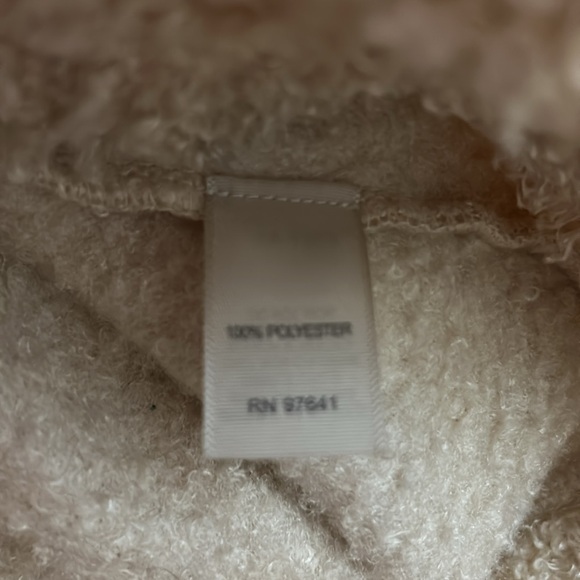 J Jill Teddy Sherpa Feel Vest SZ XL Extra Large - Picture 6 of 9